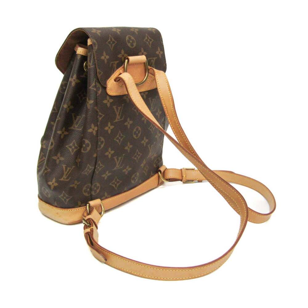 LOUIS VUITTON Authentic Brown Monogram Backpack - Picture 2 of 14